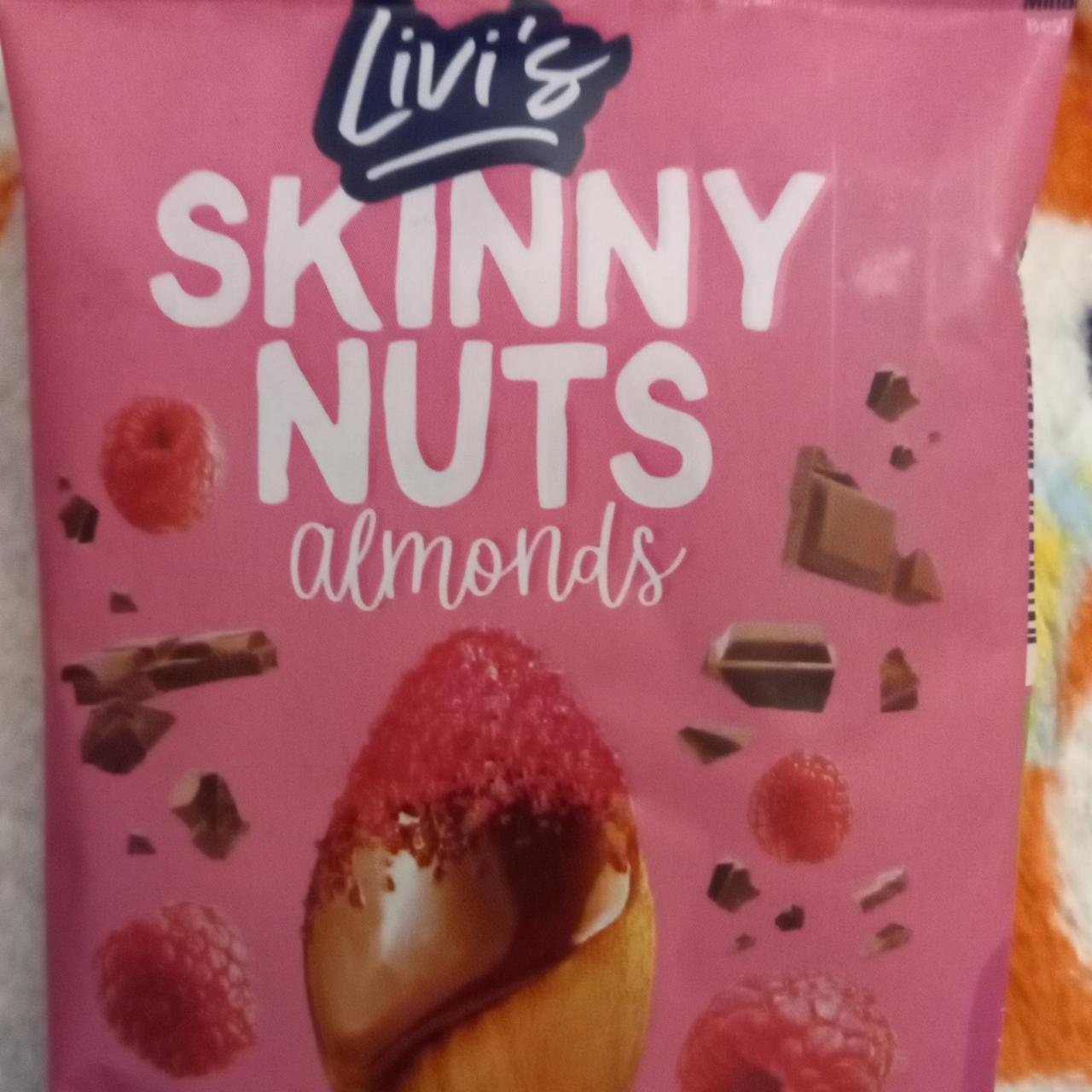 Fotografie - Skinny Nuts Almonds Raspberry Livi's