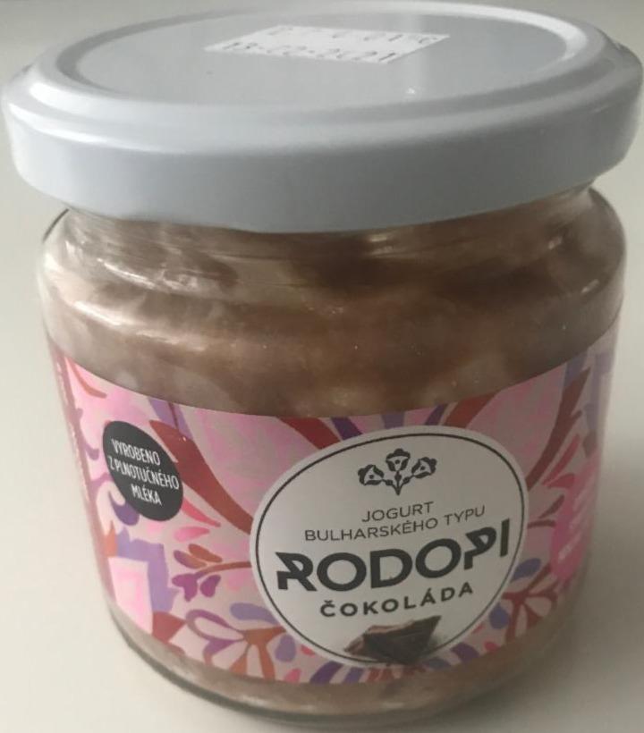 Fotografie - Jogurt bulharského typu Rodopi čokoláda