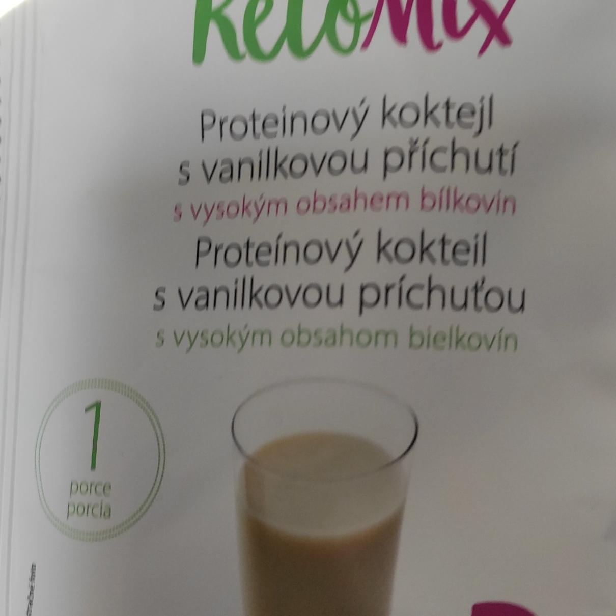 Fotografie - Proteinový koktejl s vanilkovou příchutí KetoMix