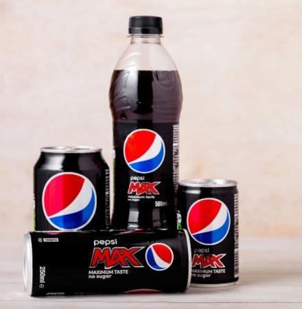 Fotografie - Pepsi Max maximum taste Zero sugar