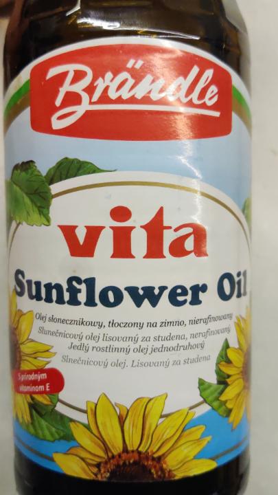 Fotografie - Vita Sunflower oil Brändle