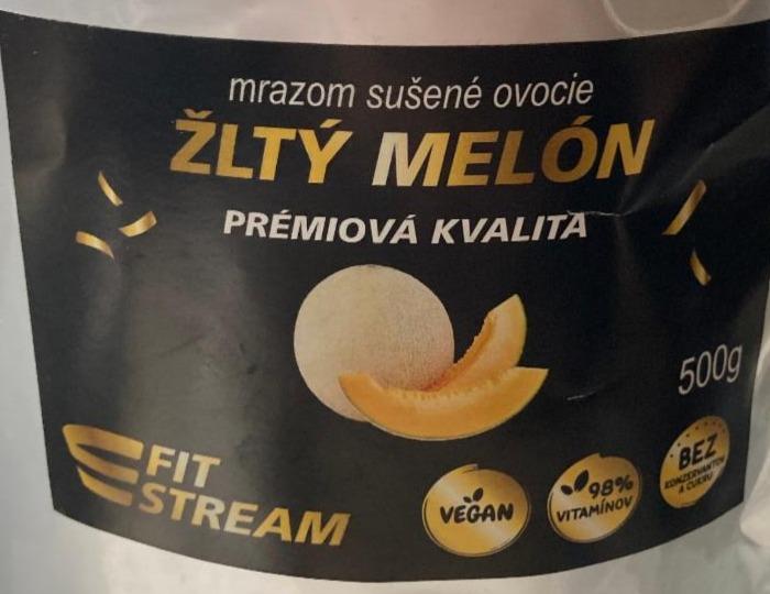 Fotografie - Mrazom sušené ovocie Žltý Melón Fit stream