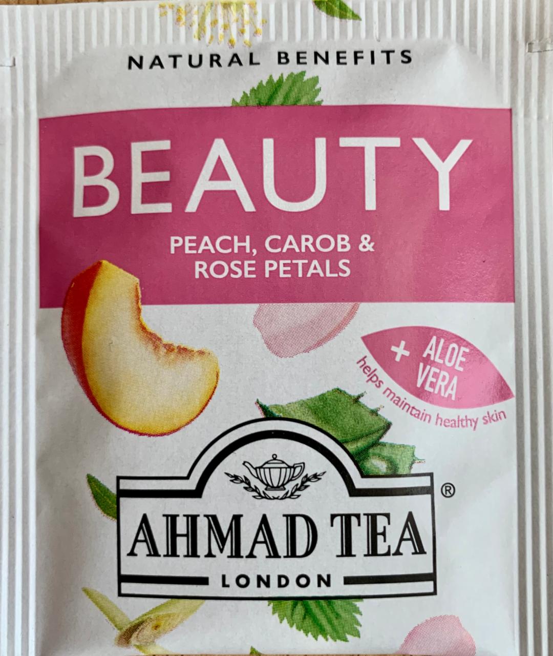 Fotografie - Beauty Peach, Carob & Rose Petals Ahmad Tea London