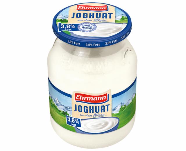Fotografie - Joghurt aus dem Allgäu 3,8% Fett Ehrmann