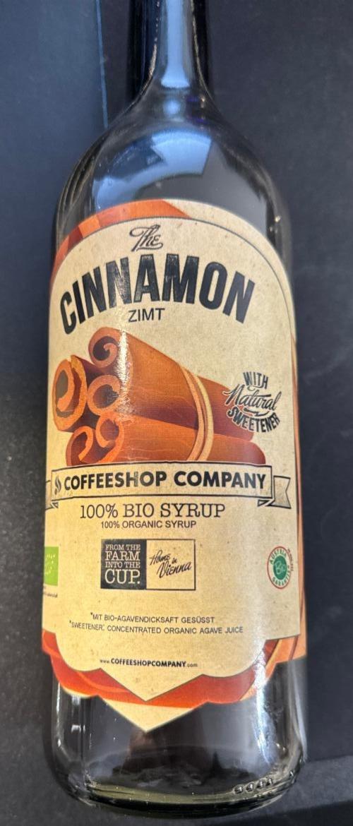 Fotografie - The Cinnamon 100% Bio Syrup Coffeeshop Company