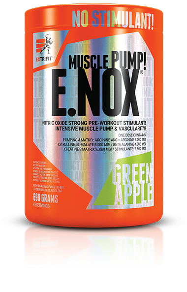 Fotografie - E.NOX Muscle pump green apple Extrifit