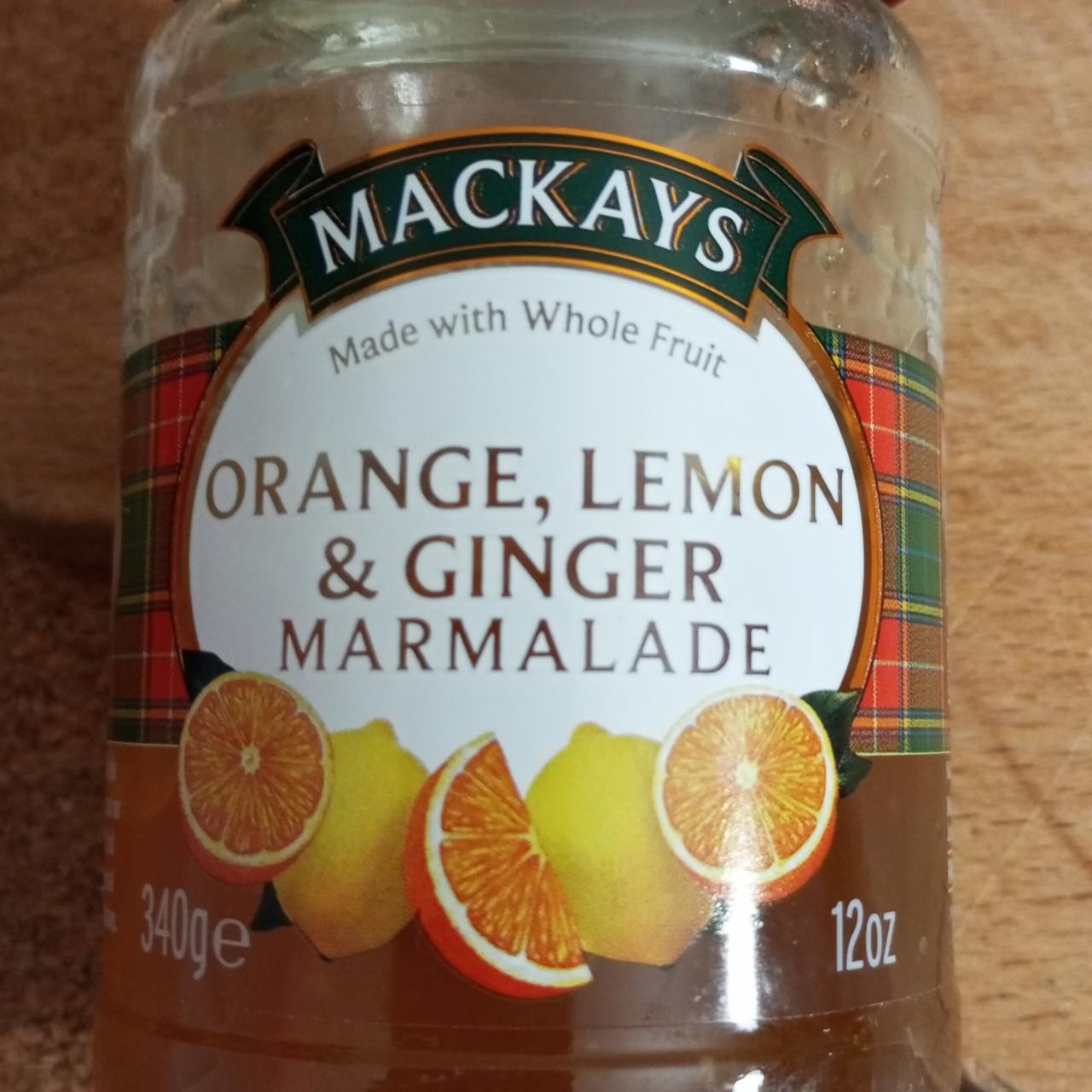 Fotografie - Orange, Lemon & Ginger Marmalade Mackays
