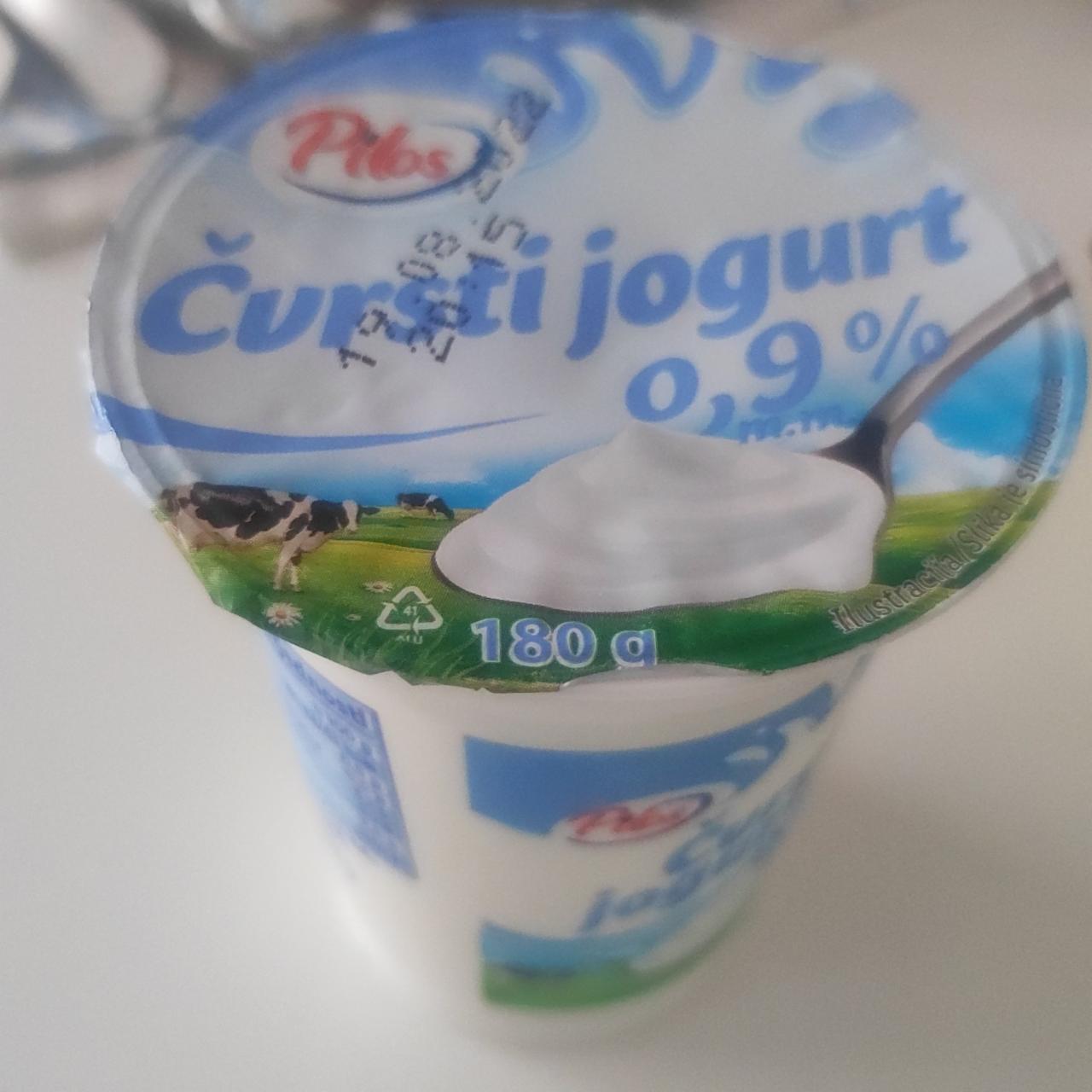 Fotografie - Čvrstí jogurt 0,9% Pilos