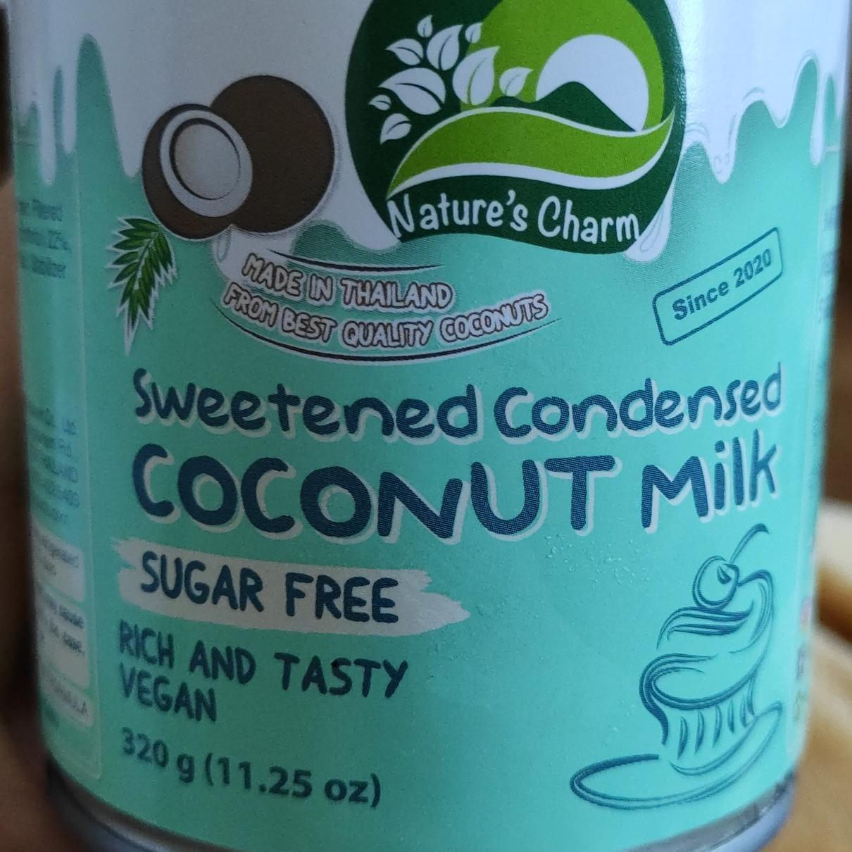 Fotografie - Sweetened condensed coconut milk sugar free Nature's Charm