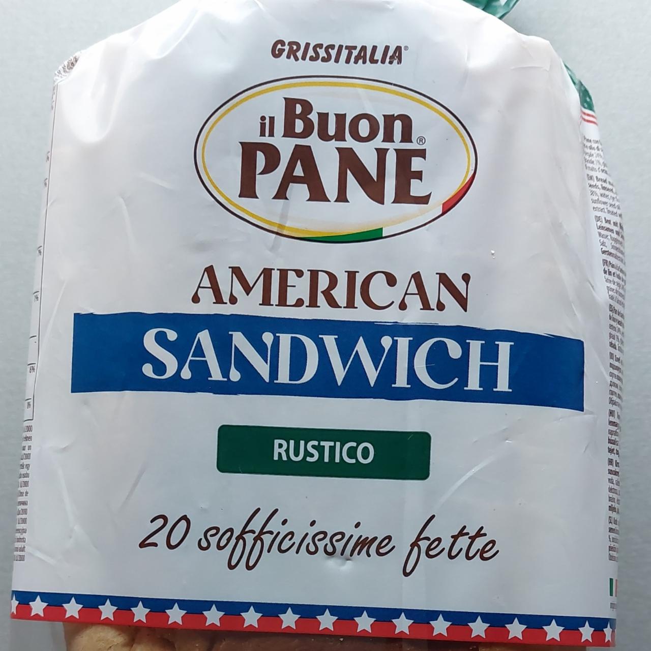 Fotografie - American Sandwich Rustico il Buon Pane