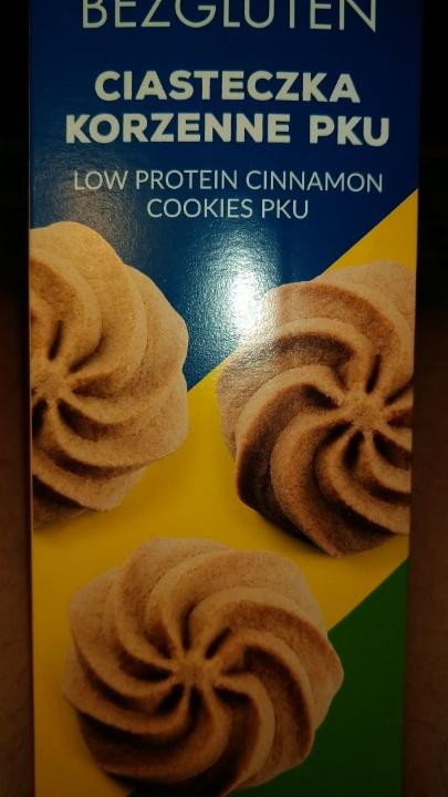 Fotografie - BEZGLUTEN skořicové sušenky nízkobílkovinné PKU 