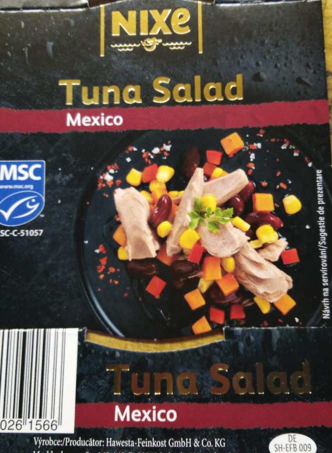 Fotografie - Tuna salad mexico NIXE tuňákový salát