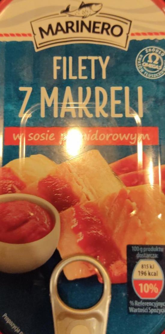 Fotografie - Filety śledziowe w sosie pomidorowym Marineo