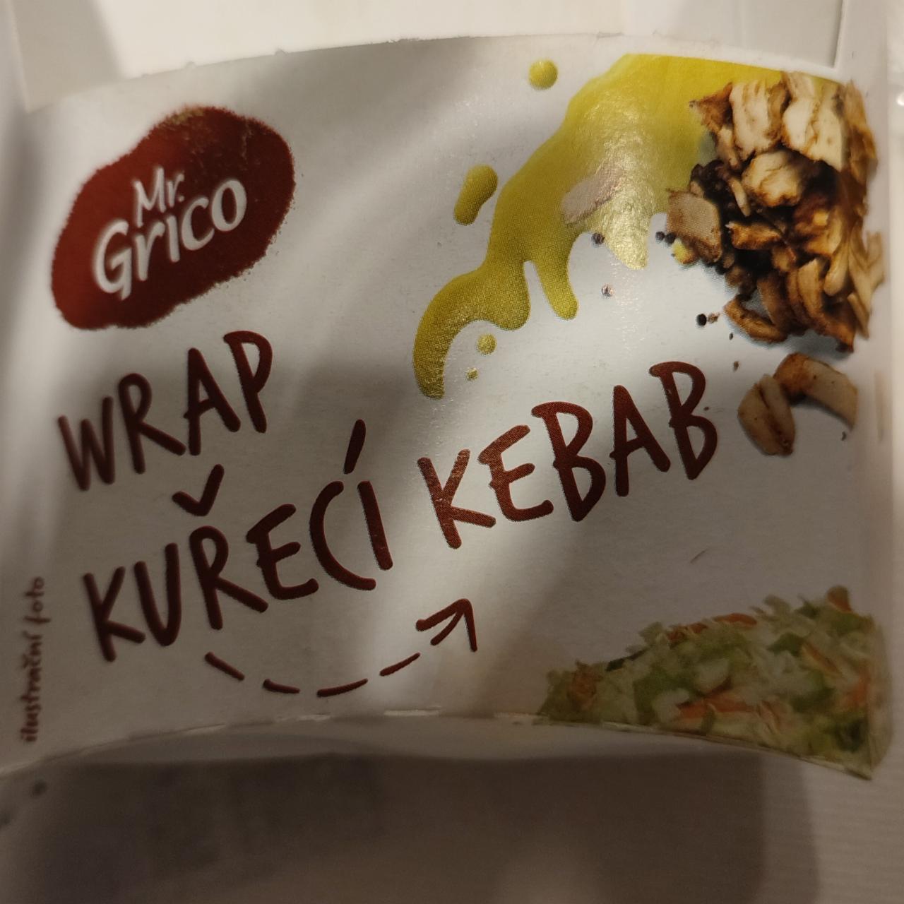 Fotografie - Wrap kuřecí kebab Mr.Grico
