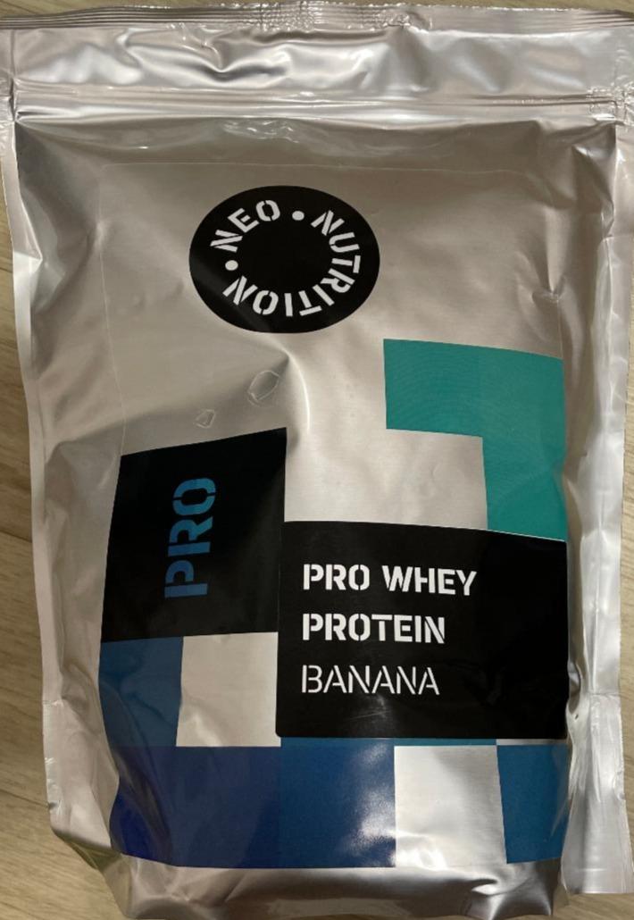 Fotografie - Pro Whey Protein Banana Neo Nutrition