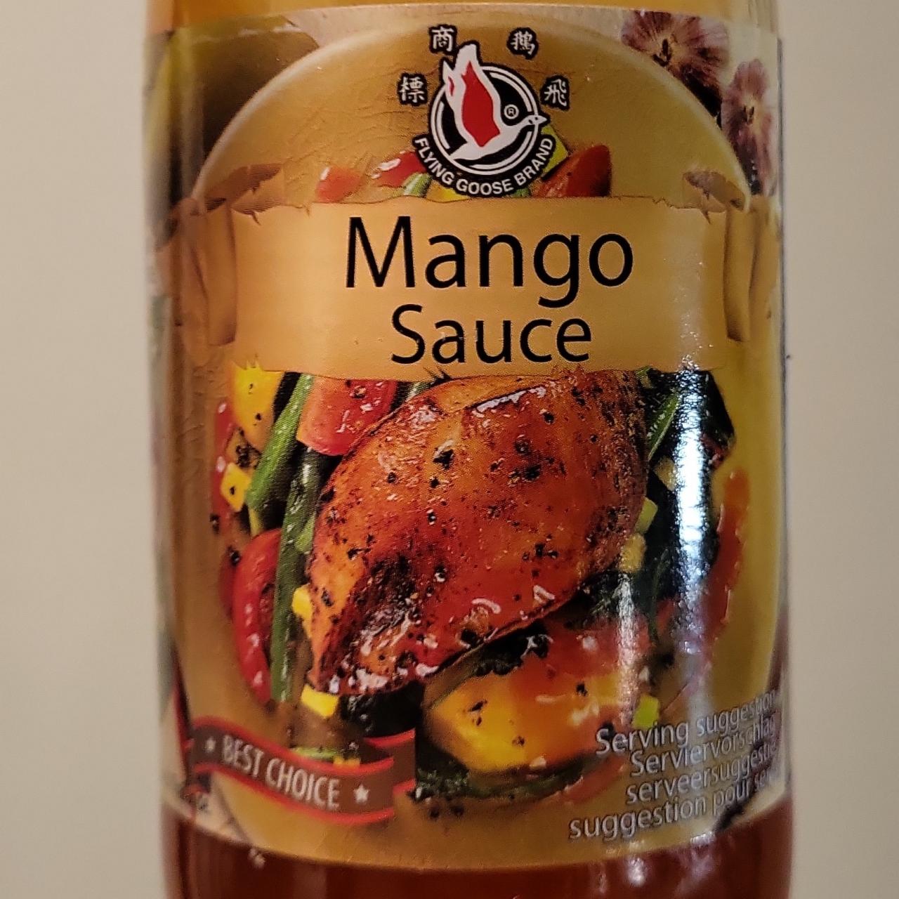 Fotografie - Mango sauce Flying goose brand