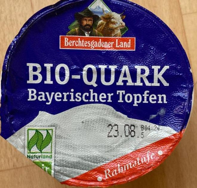 Fotografie - Bio quark Bayerischer Topfen Rahmstufe Berchtesgadener Land