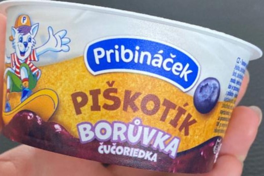 Fotografie - Piškotík borůvka Pribináček