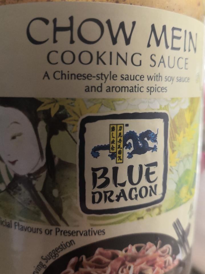 Fotografie - Chow Mein Cooking Sauce Blue Dragon