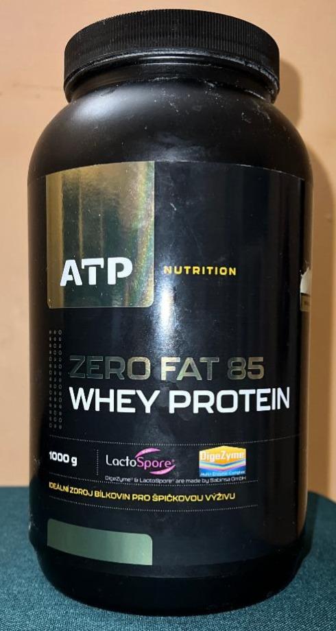 Fotografie - Zero Fat 85 Whey Protein vanilka ATP Nutrition