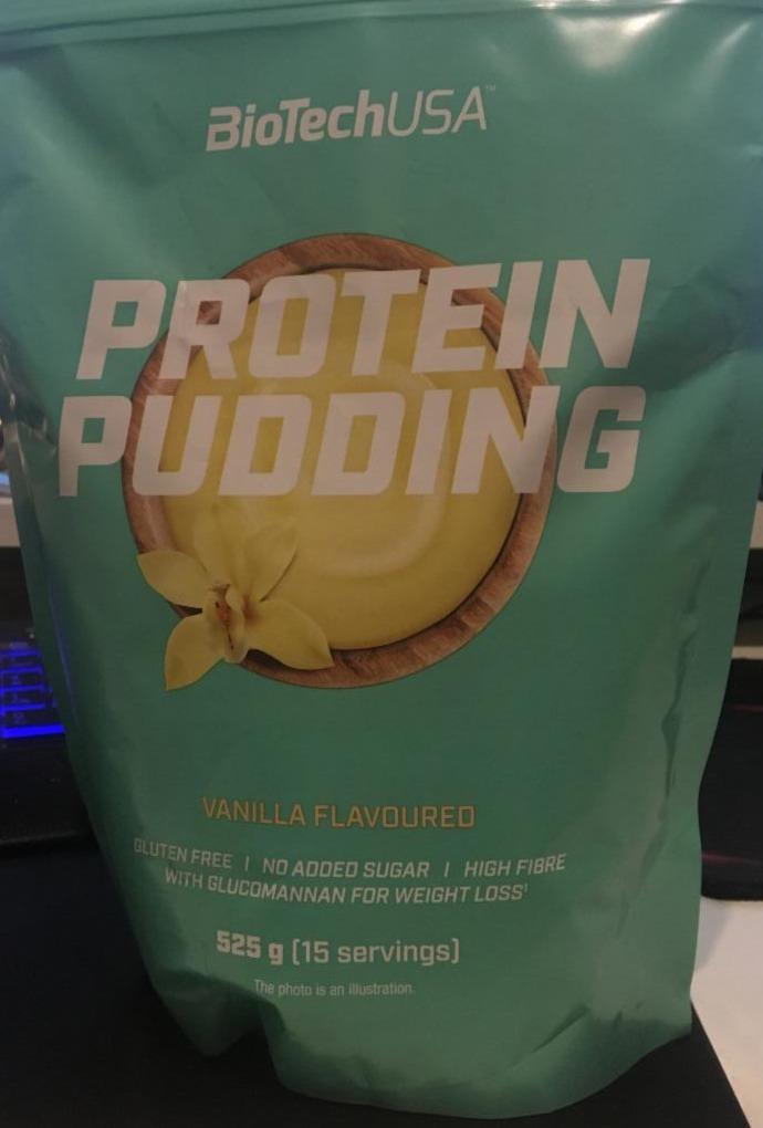 Fotografie - Protein pudding Vanilla BioTechUSA