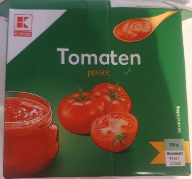 Fotografie - Tomaten passiert K-classic