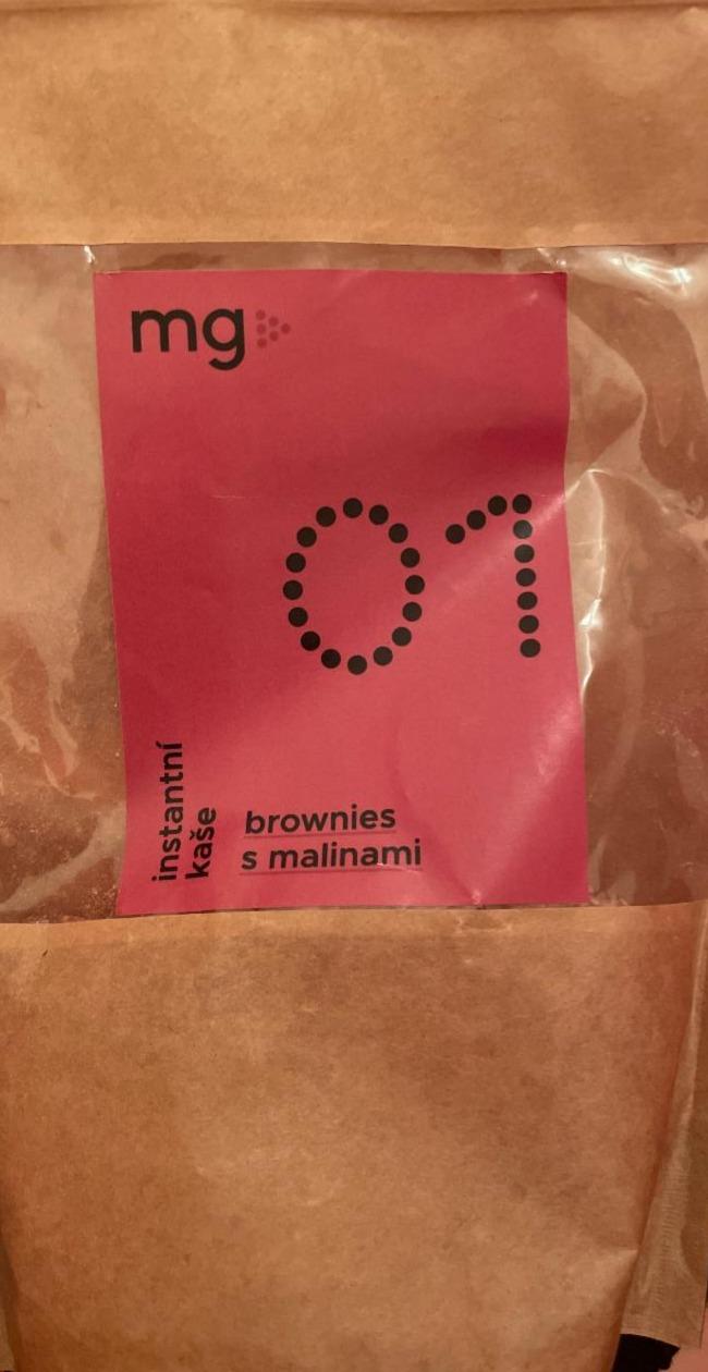 Fotografie - 01 brownies s malinami instantní kaše MG