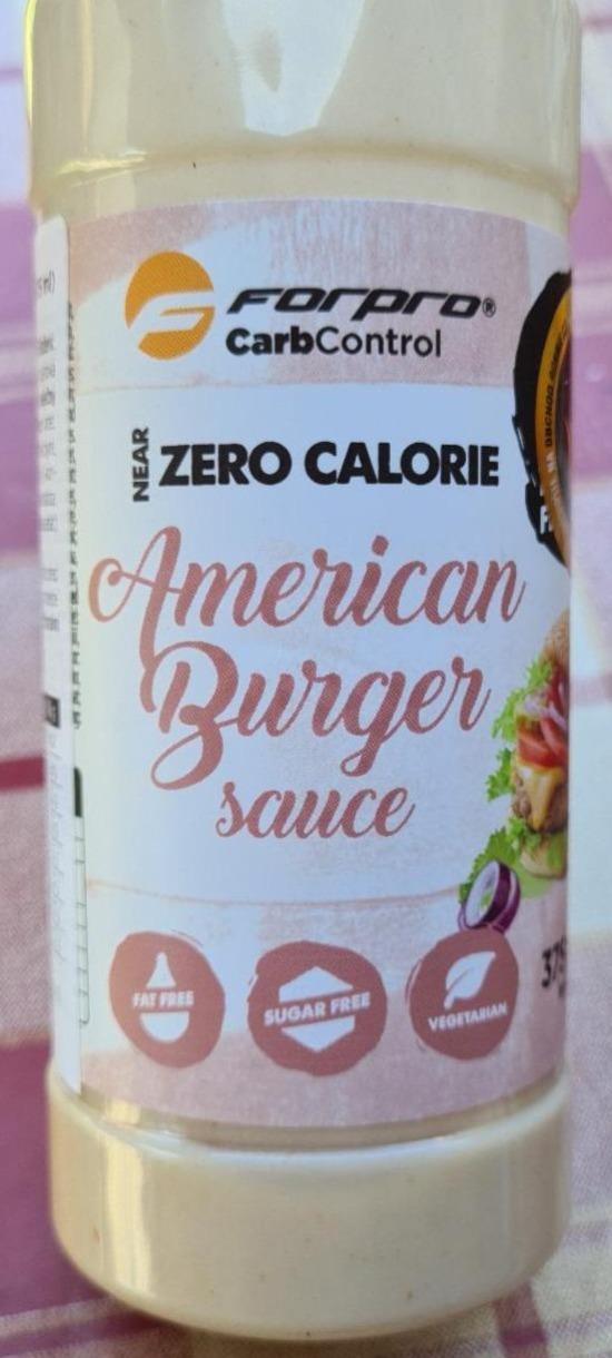 Fotografie - Zero Calorie American Burger sauce Forpro