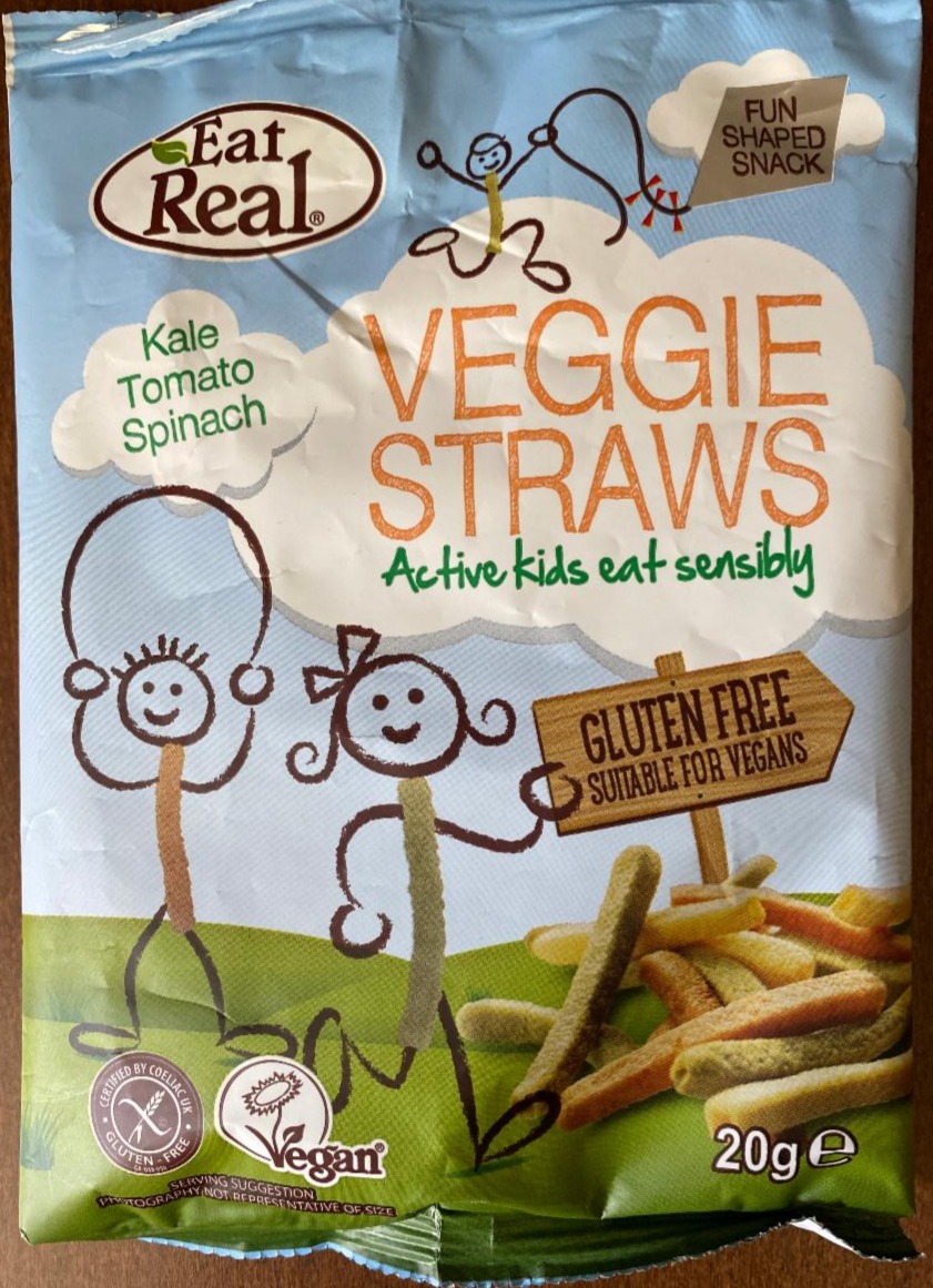 Fotografie - Veggie Straws Kids Eat Real