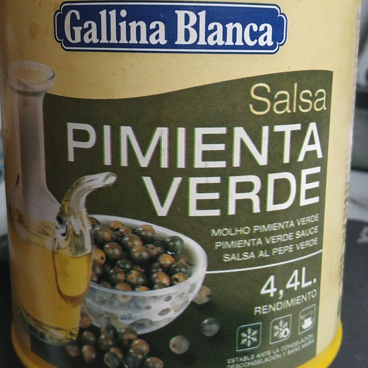 Fotografie - Salsa Pimienta Verde omáčka v prášku se zeleným pepřem Gallina Blanca