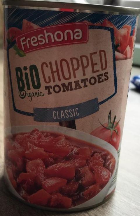 Fotografie - Bio Organic Chopped Tomatoes Classic Freshona