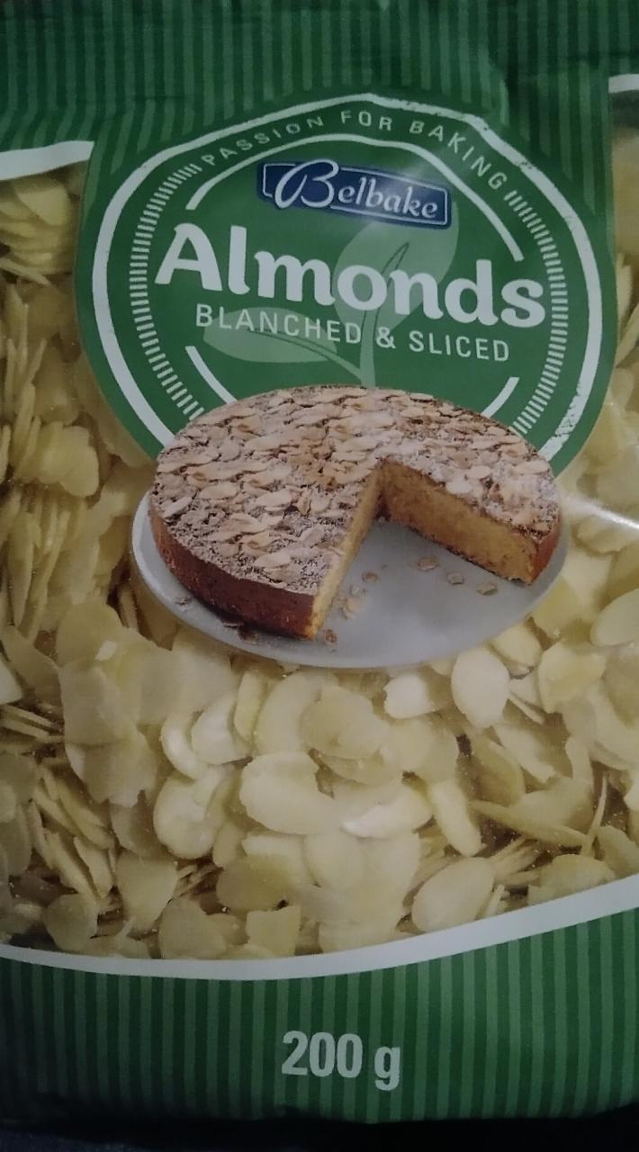 Fotografie - Almonds blanched and slices Belbake