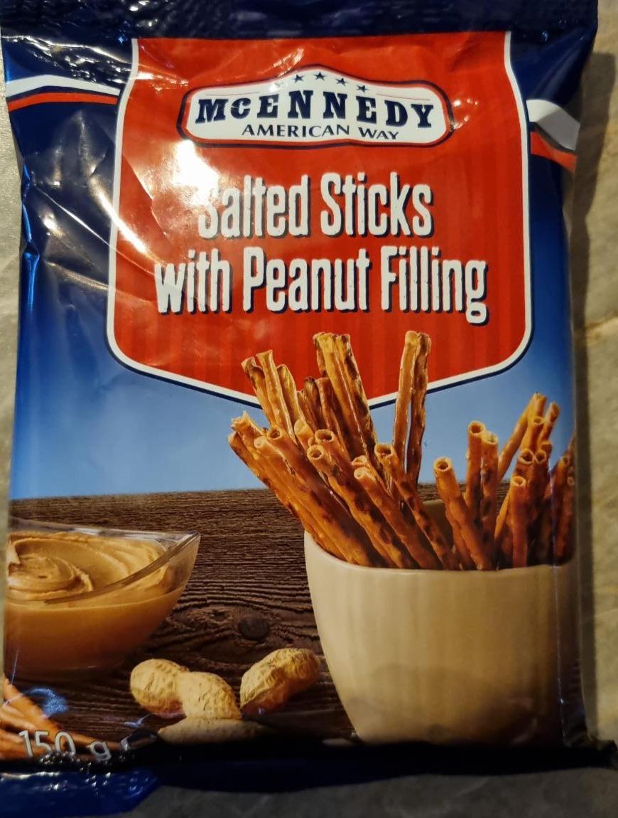 Fotografie - Salted Sticks with Peanut Filling McEnnedy American Way