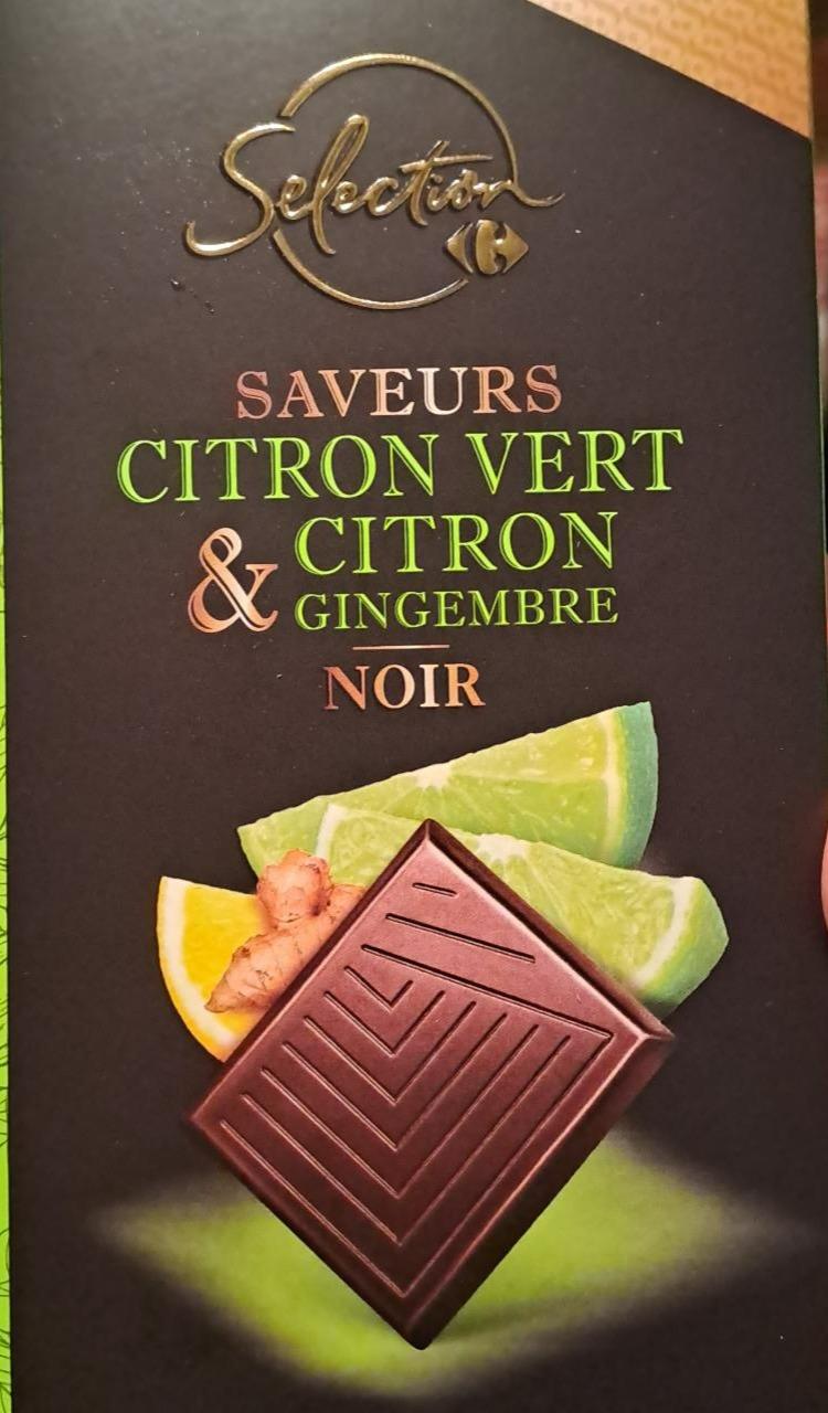 Fotografie - Saveurs Citron vert & Citron gingembre noir Selection