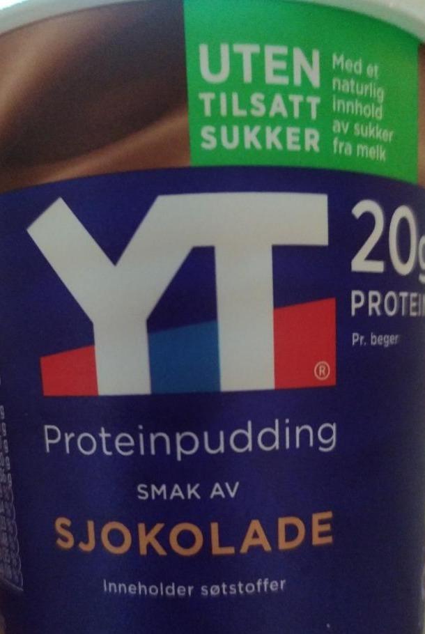 Fotografie - Protein pudding YT sjokolade