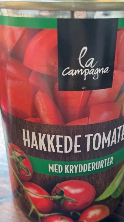 Fotografie - La campagna hakkede tomater krydderurter