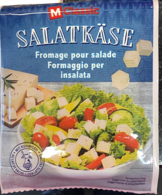 Fotografie - Salatkäse M classic
