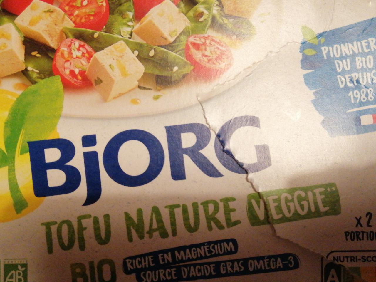 Fotografie - Bio Tofu Nature Veggie Bjorg