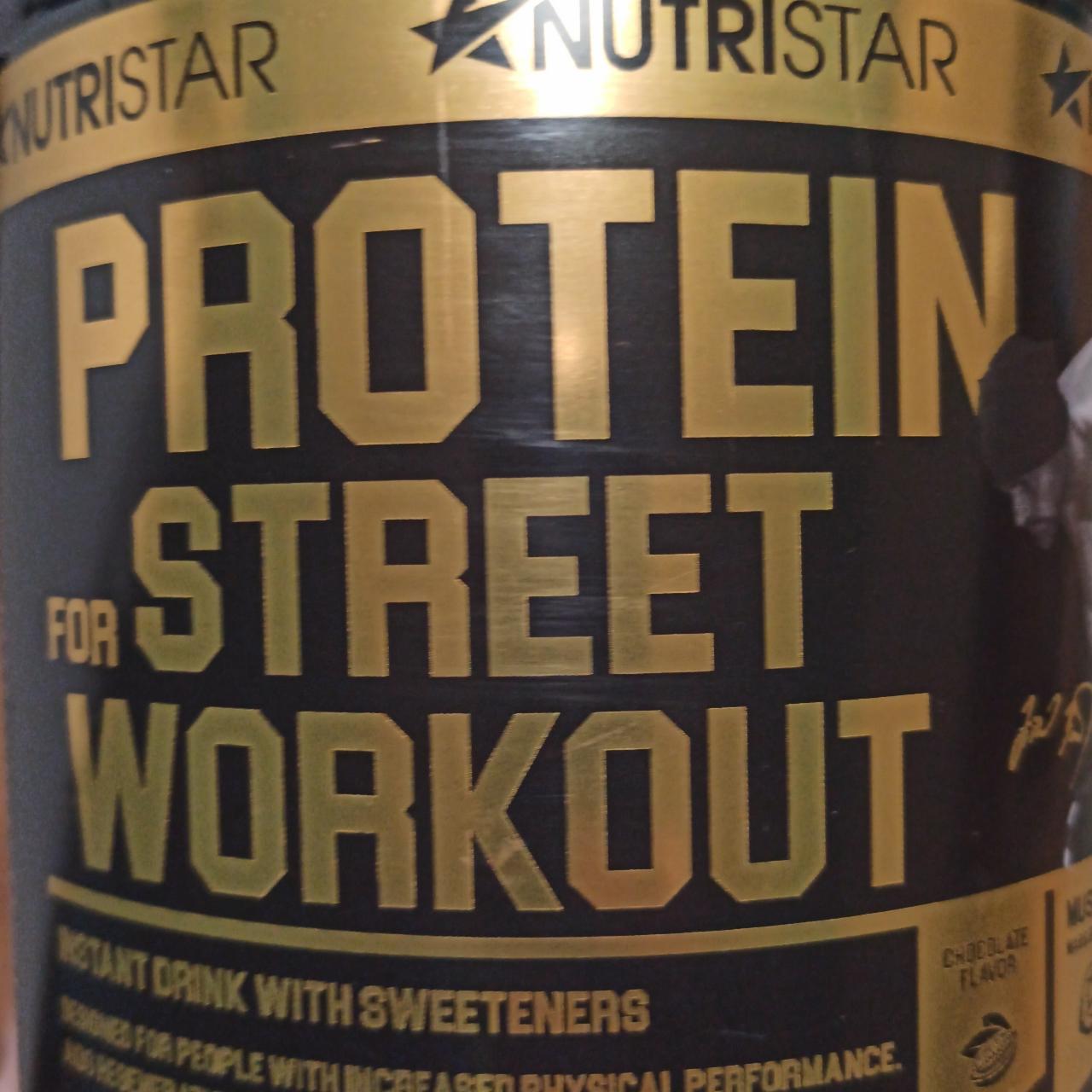 Fotografie - Protein for Street Workout čokoláda Nutristar
