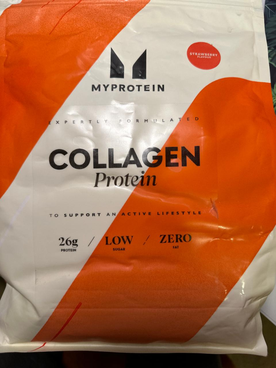 Fotografie - Collagen Protein Strawberry MyProtein