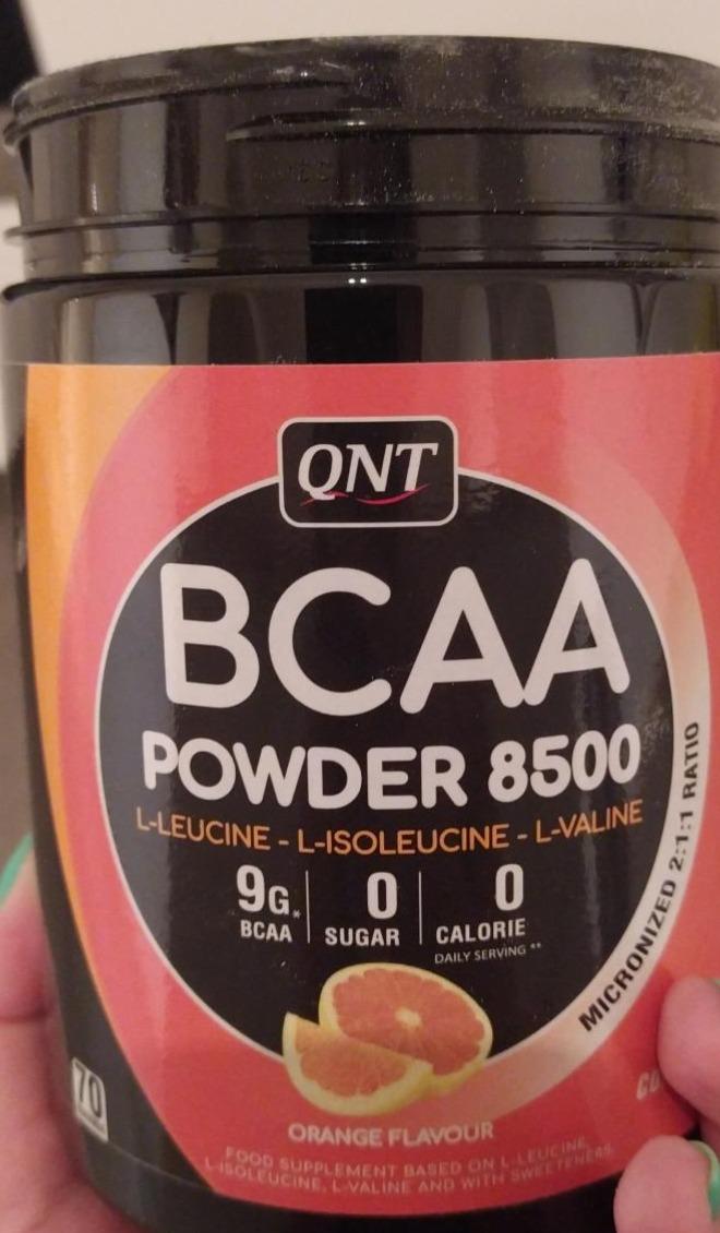 Fotografie - BCAA 8500 Powder Orange Flavour QNT