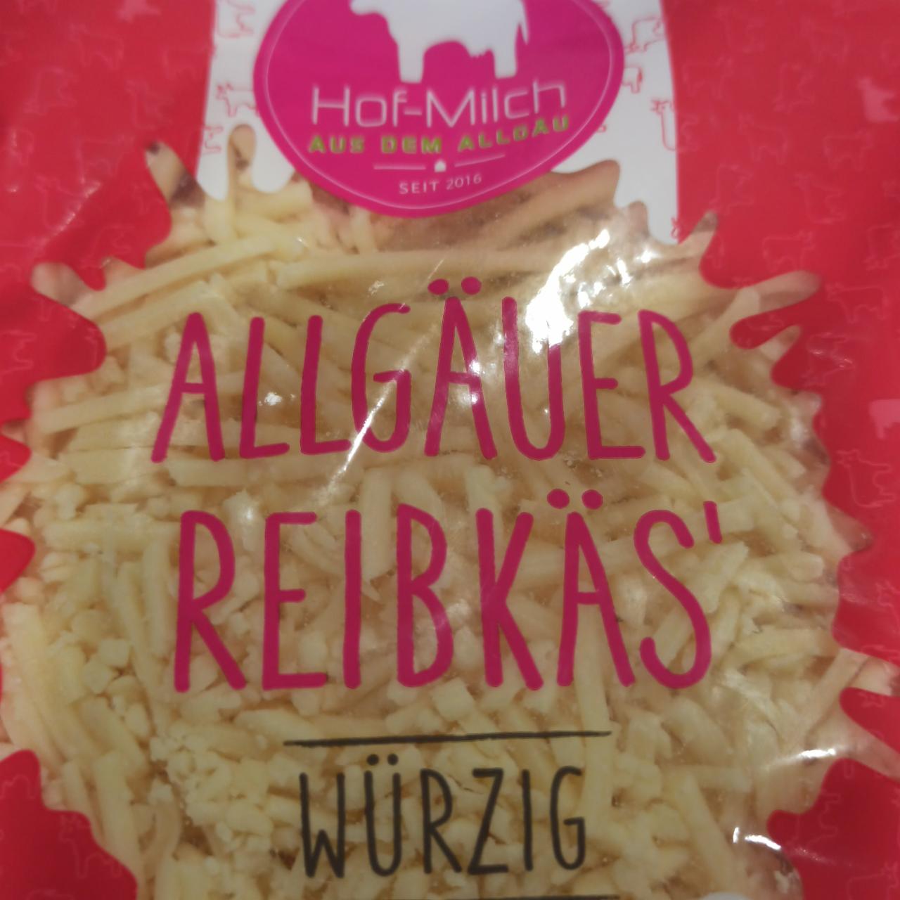 Fotografie - Allgäuer reibkäs würzig Hof-Milch