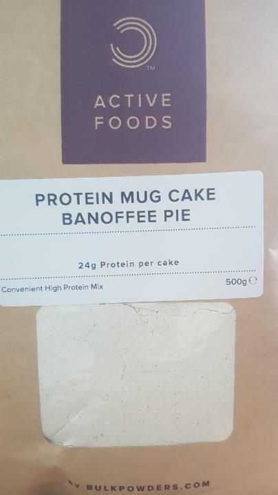 Fotografie - Protein mug cake banoffee pie Active foods