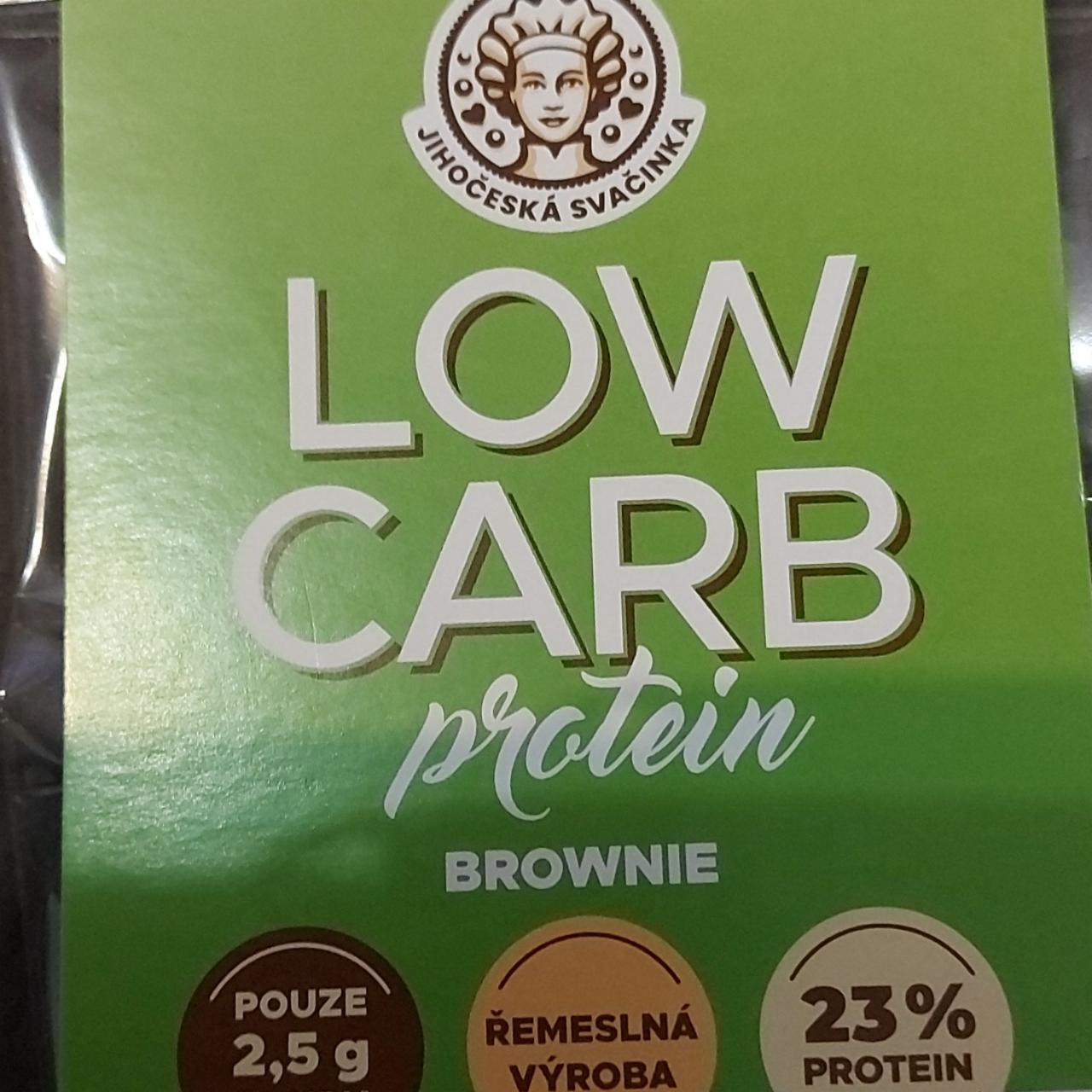 Fotografie - Proteinová srdíčka Brownie low carb Jihočeská svačinka