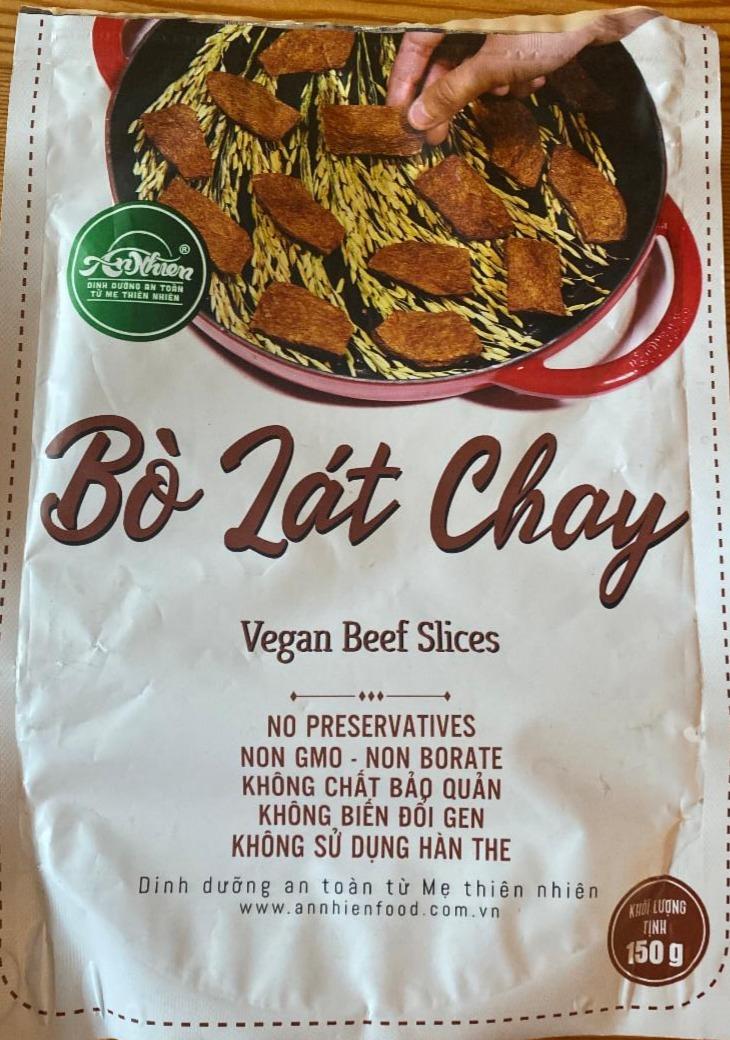 Fotografie - Bó Lát Chay Vegan beef slices An Nhien