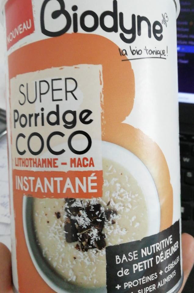 Fotografie - Super porridges biodyne - Coco