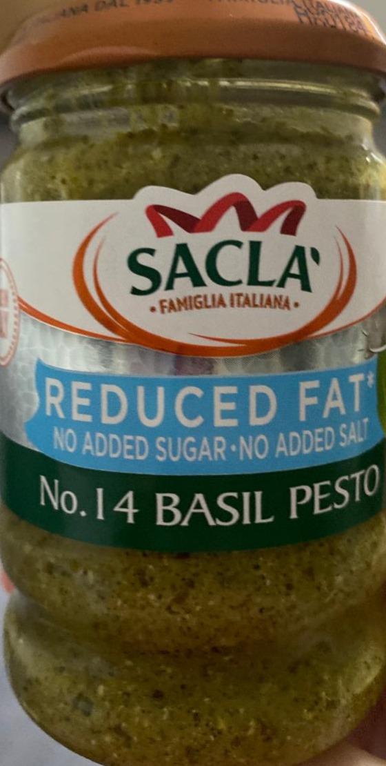 Fotografie - Pesto reduced fat Sacla Italiana