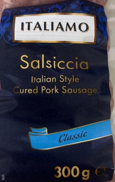 Fotografie - Salsiccio Italiam Style Cured Pork Sausage Classic Italiamo