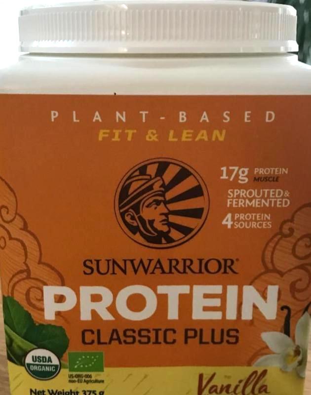 Fotografie - Protein classic plus vanilla Sunwarrior