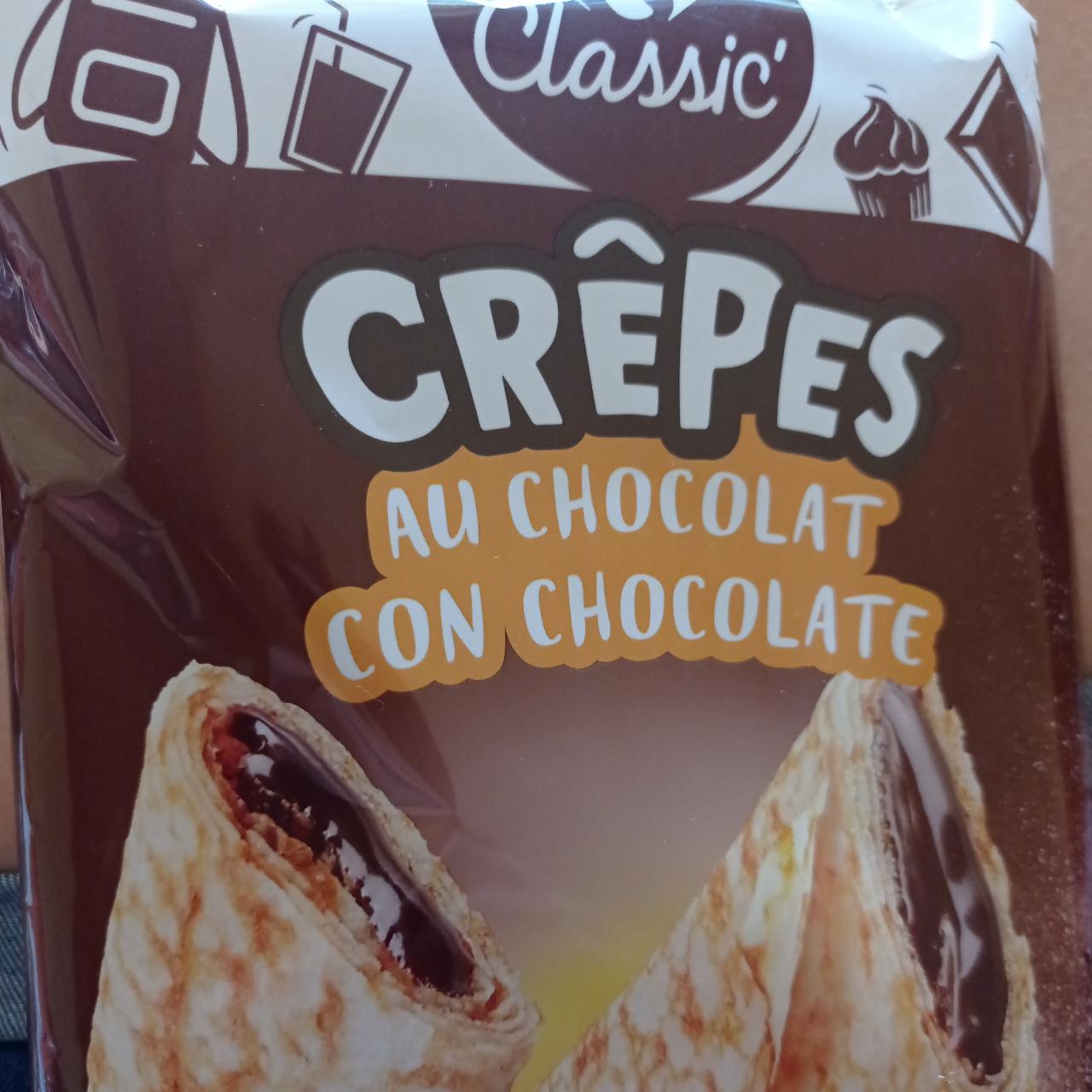 Fotografie - classic’ crêpes au chocolat con chocolate